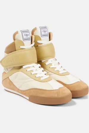 Chloé Chloé High-Top Sneakers Chloé Kick aus Leder