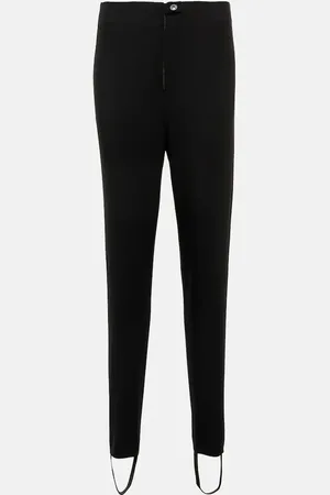 Alaïa Alaïa High-Rise-Hose aus Wolle