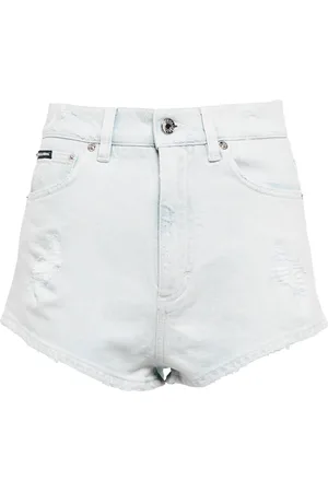 Dolce & Gabbana High-Rise-Jeansshorts