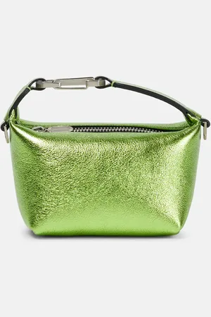 Eera Eéra Tote Moonbag aus Metallic-Leder
