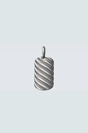 David Yurman Anhänger Sculpted Cable aus Sterlingsilber