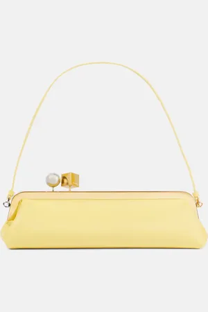 Jacquemus Schultertasche Salon Medium aus Leder