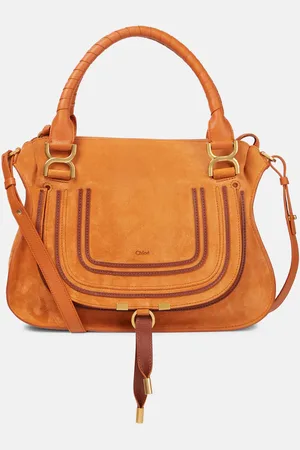 Chloé Chloé Tote Marcie Medium aus Veloursleder
