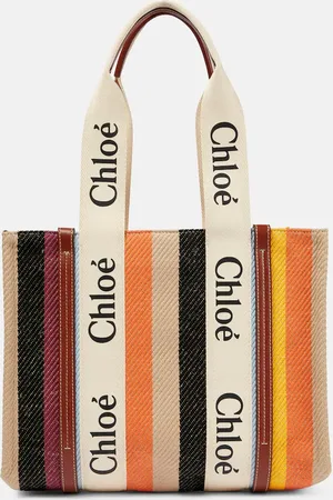 Chloé Chloé Tote Woody Medium aus Canvas