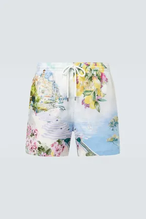 Ralph Lauren Bedruckte Badeshorts Amalfi aus Leinen