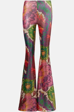 Etro Schlaghose aus Lamé