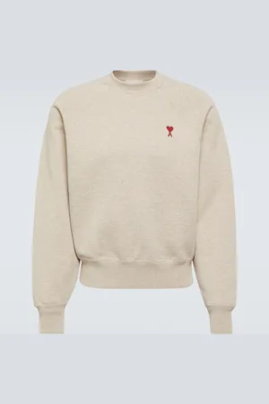 Ami Sweatshirt Ami de Cœur aus Baumwoll-Jersey