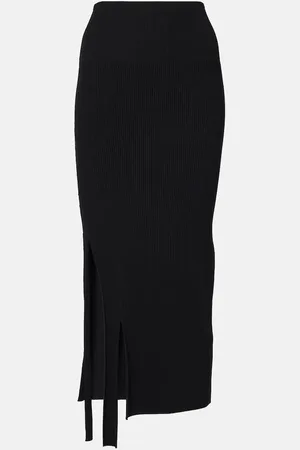 Victoria Beckham Midirock aus Satin
