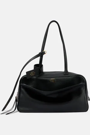 Balenciaga Schultertasche Carrie Medium aus Leder