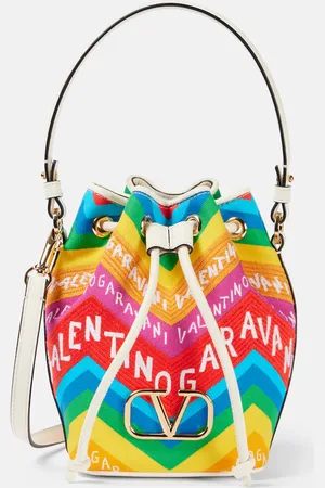 VALENTINO GARAVANI Bucket-Bag VLogo Valentino Chevron 24 Mini