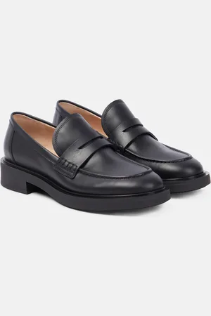 Gianvito Rossi Loafers Harris aus Leder