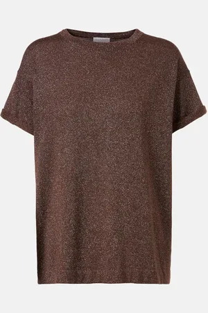 Brunello Cucinelli Top aus einem Kaschmirgemisch