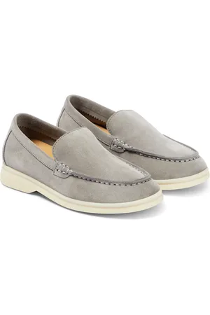 Loro Piana Loafers Summer Walk aus Veloursleder