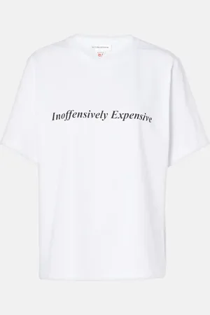Victoria Beckham Bedrucktes T-Shirt aus Baumwoll-Jersey