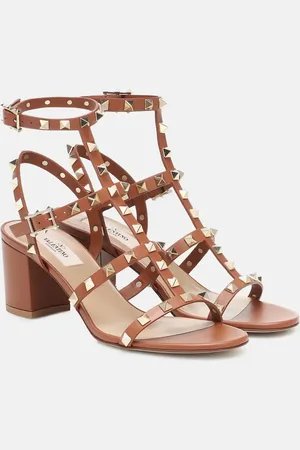 VALENTINO GARAVANI Sandalen Rockstud 65 aus Leder