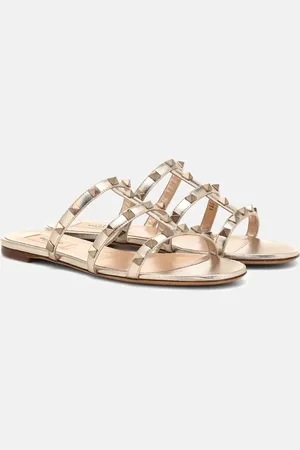 VALENTINO GARAVANI Sandalen Rockstud aus -Leder