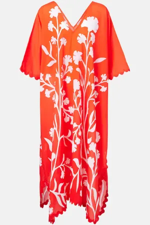 Juliet Dunn Bedruckter Kaftan aus Baumwolle