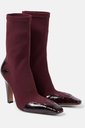 PARIS TEXAS Stiefel Belle 100 mit Leder