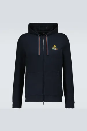 Loro Piana Kapuzenjacke Bomber Horsey aus Baumwolle