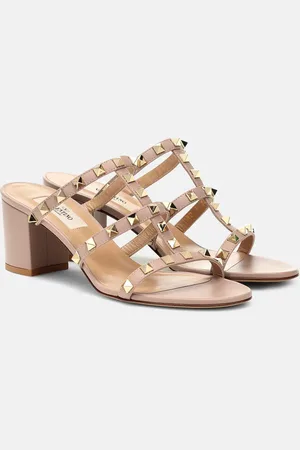 VALENTINO GARAVANI Sandalen Rockstud 60 aus Leder