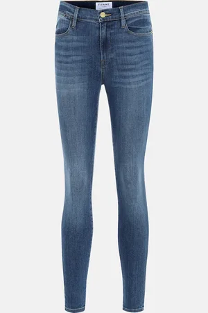 Frame High-Rise Skinny Jeans Le High
