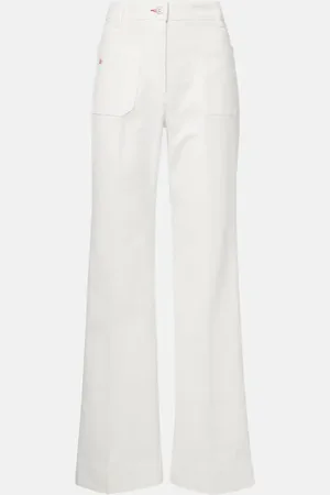 Victoria Beckham High-Rise Wide-Leg Jeans Alina