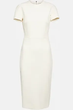 Victoria Beckham Midikleid aus Crêpe
