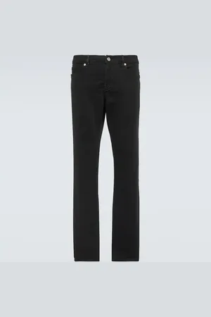 Frame Mid-Rise Slim Jeans L