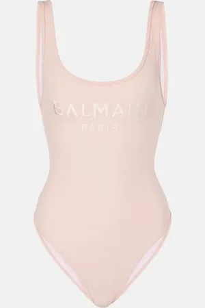 Balmain Bestickter Badeanzug