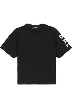 Balmain T-Shirt aus Baumwoll-Jersey