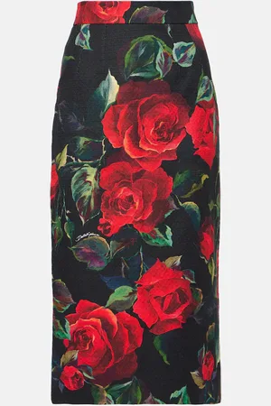 Dolce & Gabbana Bedruckter Bleistiftrock