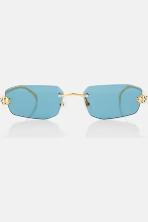 Cartier Eckige Sonnenbrille Panthère de Cartier