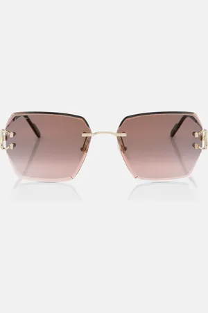 Cartier Eckige Sonnenbrille Signature C de Cartier