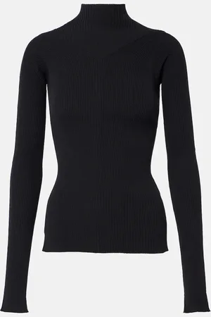 Victoria Beckham Top aus Rippstrick