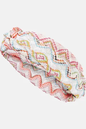 Missoni Haarband aus Häkelstrick