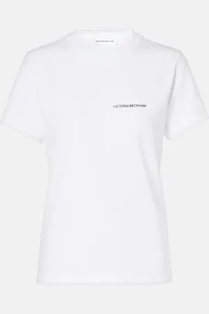 Victoria Beckham T-Shirt aus Baumwoll-Jersey