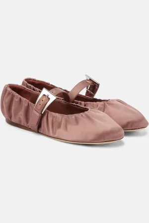 PARIS TEXAS Ballerinas Sveva aus Satin