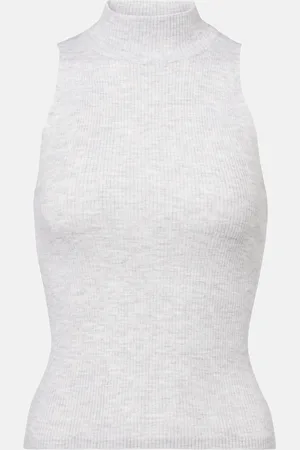 Brunello Cucinelli Top aus Rippstrick