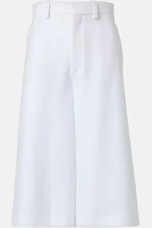 Loro Piana High-Rise Culottes Drake aus Leinen