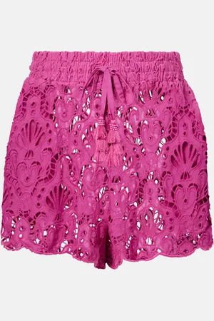Farm Rio Shorts aus Baumwollspitze