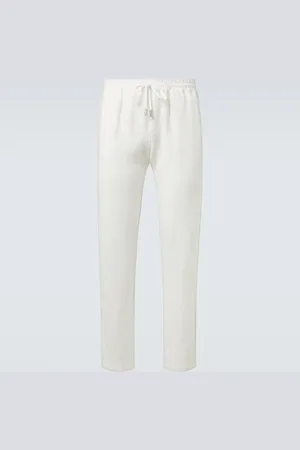 Thom Sweeney Gerade Hose aus Leinen