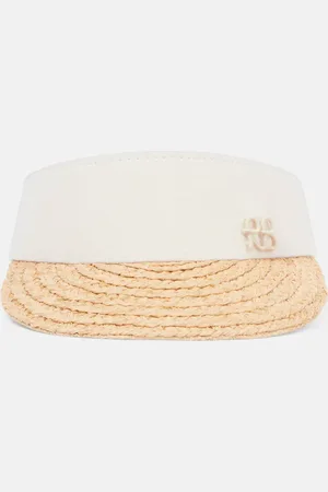 Ruslan Baginskiy Visor aus Stroh und Leinen