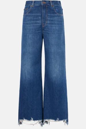 Chloé Chloé Mid-Rise Wide-Leg Jeans