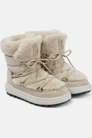 Bogner Schnürstiefel aus Shearling