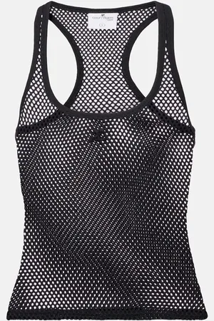 Courrèges Courrèges Top Scuba aus Baumwoll-Mesh