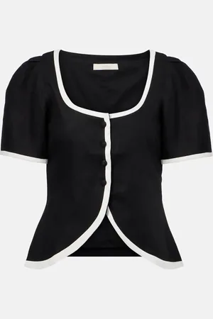 FAITHFULL THE BRAND Top Emma aus Leinen