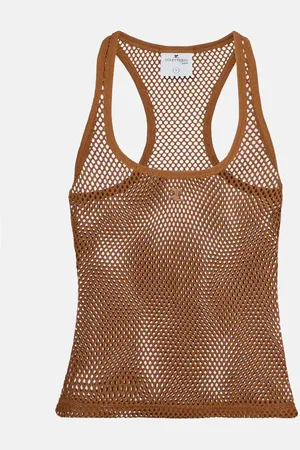 Courrèges Courrèges Top Scuba aus Baumwoll-Mesh