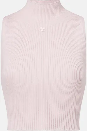 Courrèges Courrèges Top aus Baumwolle und Wolle