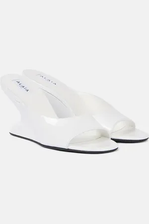 Alaïa Alaïa Wedges Curve 75 aus Lackleder