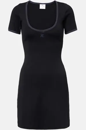Courrèges Courrèges Minikleid Holistic aus Baumwolle